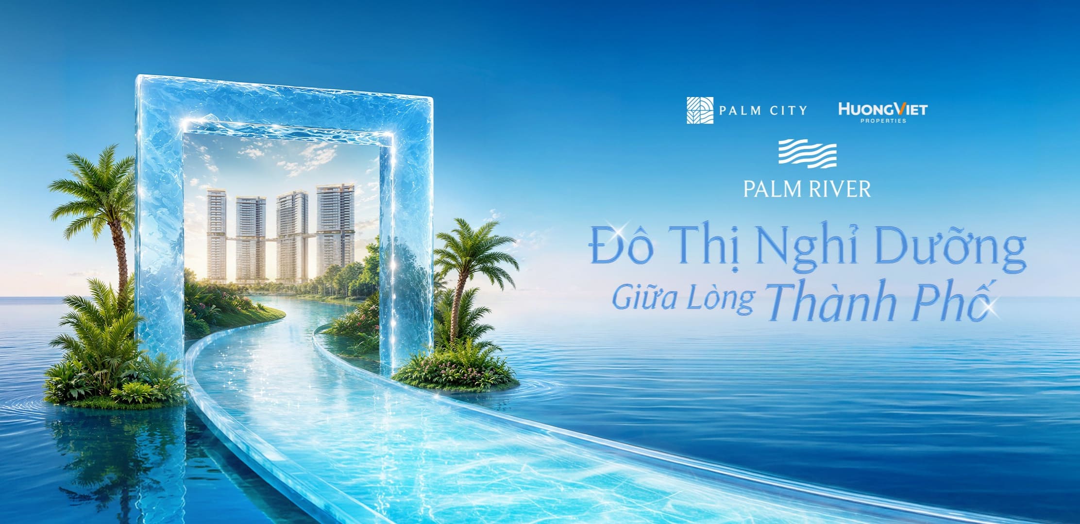 Đô thị nghỉ dưỡng giữa lòng thành phố Palm River Quận 2